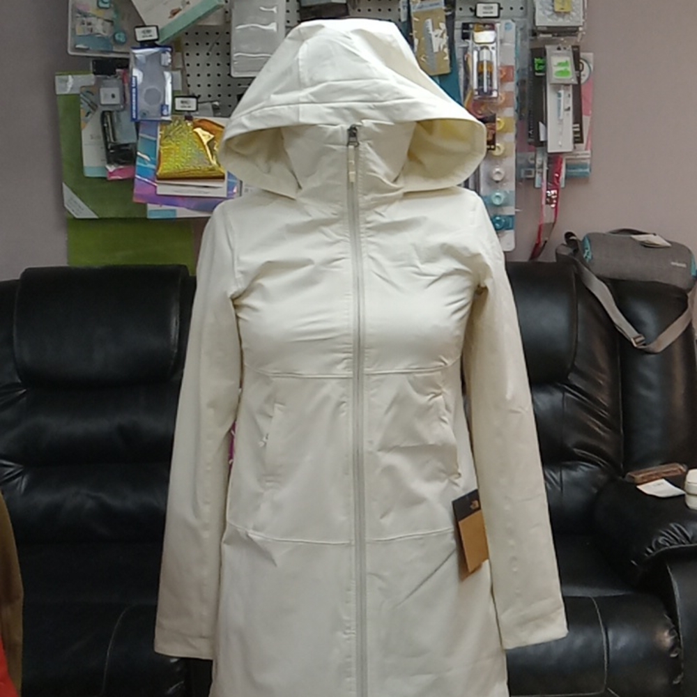 The North Face Jacket, Size Small Color white
